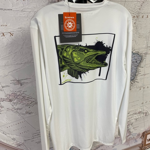 Simms Long Sleeved Solar Tech Tee - Picture 2 of 4